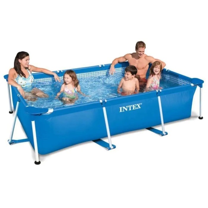 Басейн каркасний Intex Small Frame прямокутний 260х160х65 см