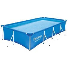Басейн каркасний Bestway Steel Pro прямокутний 400х211х81 см з фільтр-насосом
