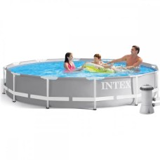 Басейн каркасний Intex Prism Frame круглий 366х76 см, 6503 л