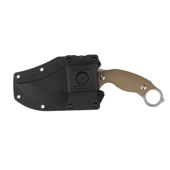 Ніж фіксований мисливський Ruike F181-W, (11.5 см) 14C28N / G10 пісочний